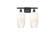 Ballston Two Light Bath Vanity in Matte Black (405|516-2W-BK-G484-7OP)