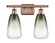 Ballston Two Light Bath Vanity in Antique Copper (405|516-2W-AC-G480-6SL)