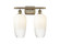 Ballston Two Light Bath Vanity in Antique Brass (405|516-2W-AB-G484-7OP)