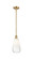 Ballston One Light Mini Pendant in Satin Gold (405|516-1S-SG-G480-6OP)