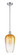 Ballston One Light Mini Pendant in Polished Chrome (405|516-1S-PC-G484-7AM)