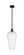 Ballston One Light Mini Pendant in Matte Black (405|516-1S-BK-G456-8SDY)