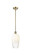 Ballston One Light Mini Pendant in Antique Brass (405|516-1S-AB-G484-7OP)