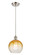 Ballston One Light Mini Pendant in Brushed Satin Nickel (405|516-1P-SN-G483-8AM)