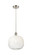 Ballston One Light Mini Pendant in Brushed Satin Nickel (405|516-1P-SN-G481-10OP)