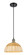 Ballston One Light Mini Pendant in Black Antique Brass (405|516-1P-BAB-NBD2-12-NAT)