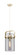 Downtown Urban One Light Mini Pendant in Champagne Bronze (405|413-1PM-CB-G413-1S-8SM)