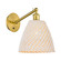 Ballston One Light Wall Sconce in Satin Gold (405|317-1W-SG-NBD-9-NAT)