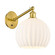 Ballston One Light Wall Sconce in Satin Gold (405|317-1W-SG-G1217-10WV)