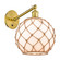 Ballston One Light Wall Sconce in Satin Gold (405|317-1W-SG-G121-10RB)