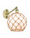 Ballston One Light Wall Sconce in Antique Brass (405|317-1W-AB-G121-10RB)