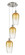 Ballston Three Light Pendant in Brushed Satin Nickel (405|113B-3P-SN-G484-7AM)