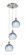 Ballston Three Light Pendant in Brushed Satin Nickel (405|113B-3P-SN-G483-8SB)