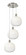 Ballston Three Light Pendant in Brushed Satin Nickel (405|113B-3P-SN-G481-10OP)