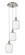 Ballston Three Light Pendant in Brushed Satin Nickel (405|113B-3P-SN-G460-7CL)