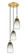 Ballston Three Light Pendant in Satin Gold (405|113B-3P-SG-G480-6SL)
