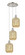 Ballston Three Light Pendant in Polished Nickel (405|113B-3P-PN-G460-7ME)