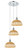 Ballston Three Light Pendant in Polished Chrome (405|113B-3P-PC-NBD2-9-NAT)