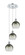 Ballston Three Light Pendant in Polished Chrome (405|113B-3P-PC-G483-8SL)