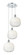 Ballston Three Light Pendant in Polished Chrome (405|113B-3P-PC-G481-10OP)