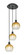 Ballston Three Light Pendant in Matte Black (405|113B-3P-BK-G483-8AM)