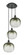 Ballston Three Light Pendant in Matte Black (405|113B-3P-BK-G481-10SL)