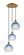 Ballston Three Light Pendant in Brushed Brass (405|113B-3P-BB-G483-8SB)