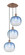Ballston Three Light Pendant in Antique Copper (405|113B-3P-AC-G481-10SB)