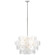 Gianna LED Chandelier in Burnished Silver Leaf (268|JN 5035BSL-FG)