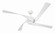 Venn 58'' Indoor/Outdoor Ceiling Fan 58'' Ceiling Fan in White (46|VNN58W4)