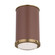 Marlowe One Light Flush Mount in Time Worn Brass (454|LF1081TWB)