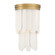 Briscade One Light Wall Sconce in Painted Legacy Brass (7|2071-870)