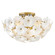 Marianne LED Semi-Flush Mount in Deluxe Gold (138|FR41963DG)