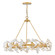 Audra LED Chandelier in Deluxe Gold (138|FR41934DG)