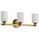 Solara Three Light Vanity in Natural Brass (72|60-8663)