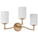 Liam Three Light Vanity in Burnished Brass (72|60-8203)