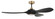 Envy 60'' Ceiling fan, no Wifi 60'' Ceiling Fan in Flat Black/Satin Brass (46|EVY60FBSB3-NWF)