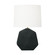 Tallulah One Light Table Lamp in Rough Black Ceramic (454|HT1121RBC1)