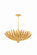Whitfield Eight Light Chandelier in Vintage Gold Leaf (70|1836-VGL)
