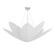 Azores Eight Light Chandelier in Warm Silver Leaf (68|561-40-WSL)