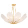 Galena Nine Light Chandelier in Vintage Gold Leaf (68|538-34-VGL)