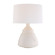 Matteo One Light Table Lamp in Ivory Stained Crackle (314|PTE17-580)