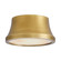 Louisa LED Flush Mount in Antique Brass (314|DFC23)