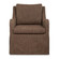 Luisa Swivel Chair in Teak Brown (52|53077)
