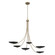 Palmela Six Light Chandelier in Champagne Bronze (12|52857CPZBK)