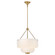 Adella LED Pendant in Lacquered Brass (13|48573LCB)