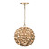 Cora One Light Chandelier in Soft Gold (60|COR-7105-SG)