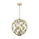 Broche Four Light Chandelier in Champagne Green Tea (60|504-CT)