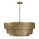 Arden Six Light Chandelier in Ancestral Gold (65|461661AGO)