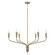 Palmer Six Light Chandelier in Antiqued Brass (65|460461ANB)